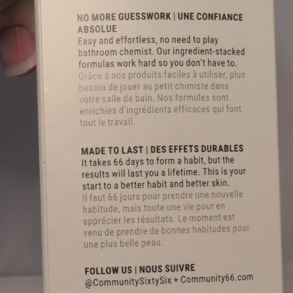 Community Sixty-Six Detoxifying Gel Cleanser 5 Oz